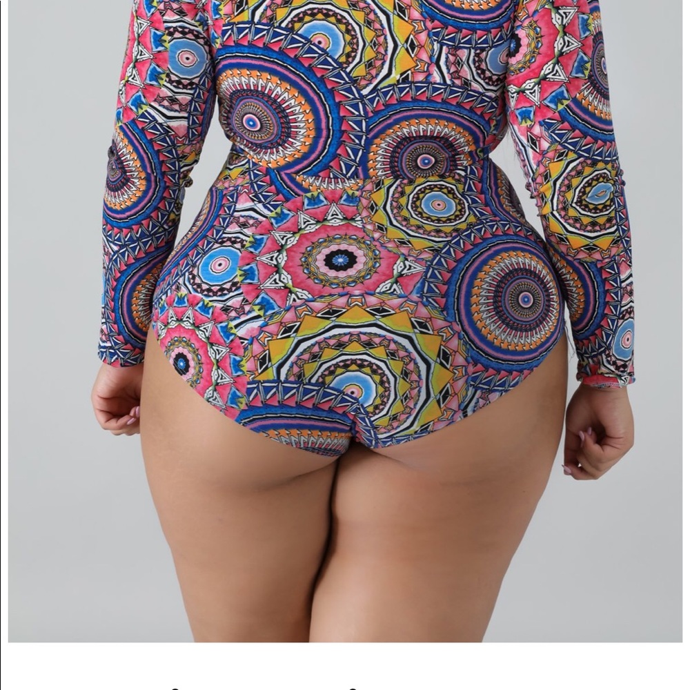 Medallion 2 piece swimsuit